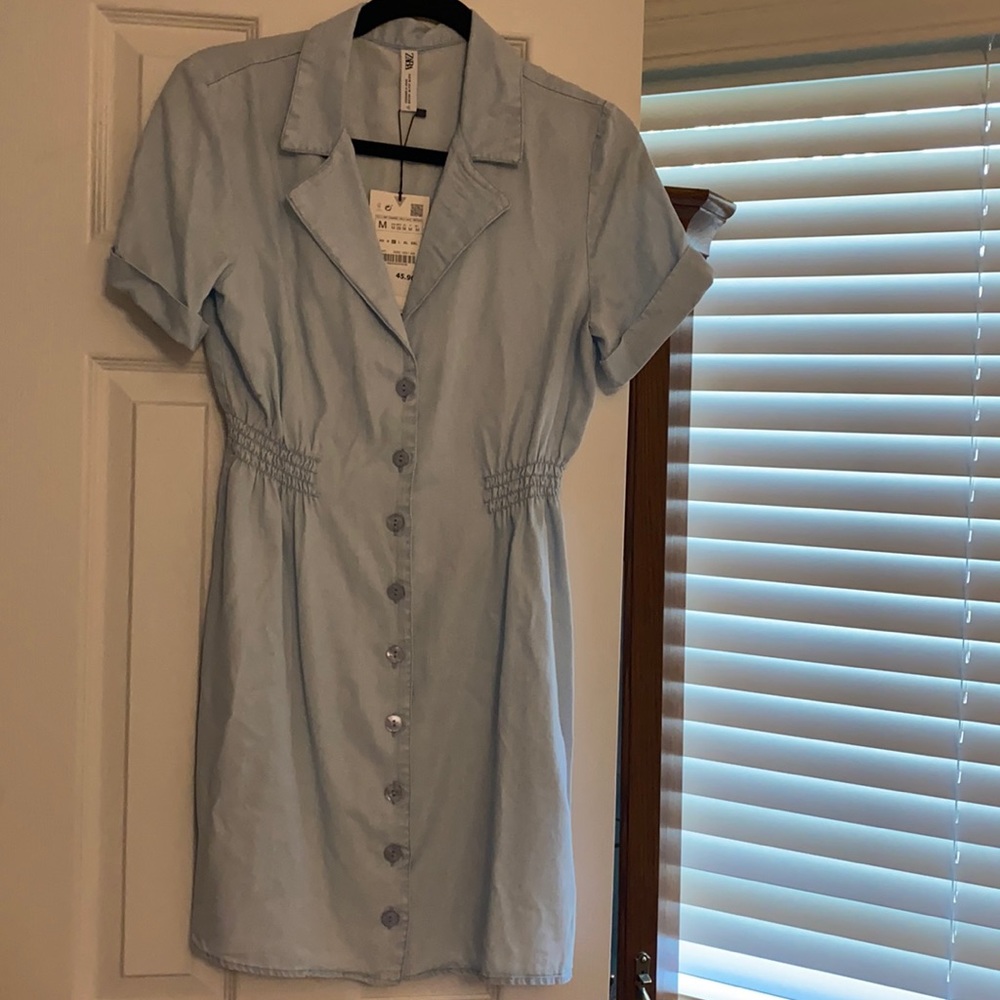 Zara denim dress
